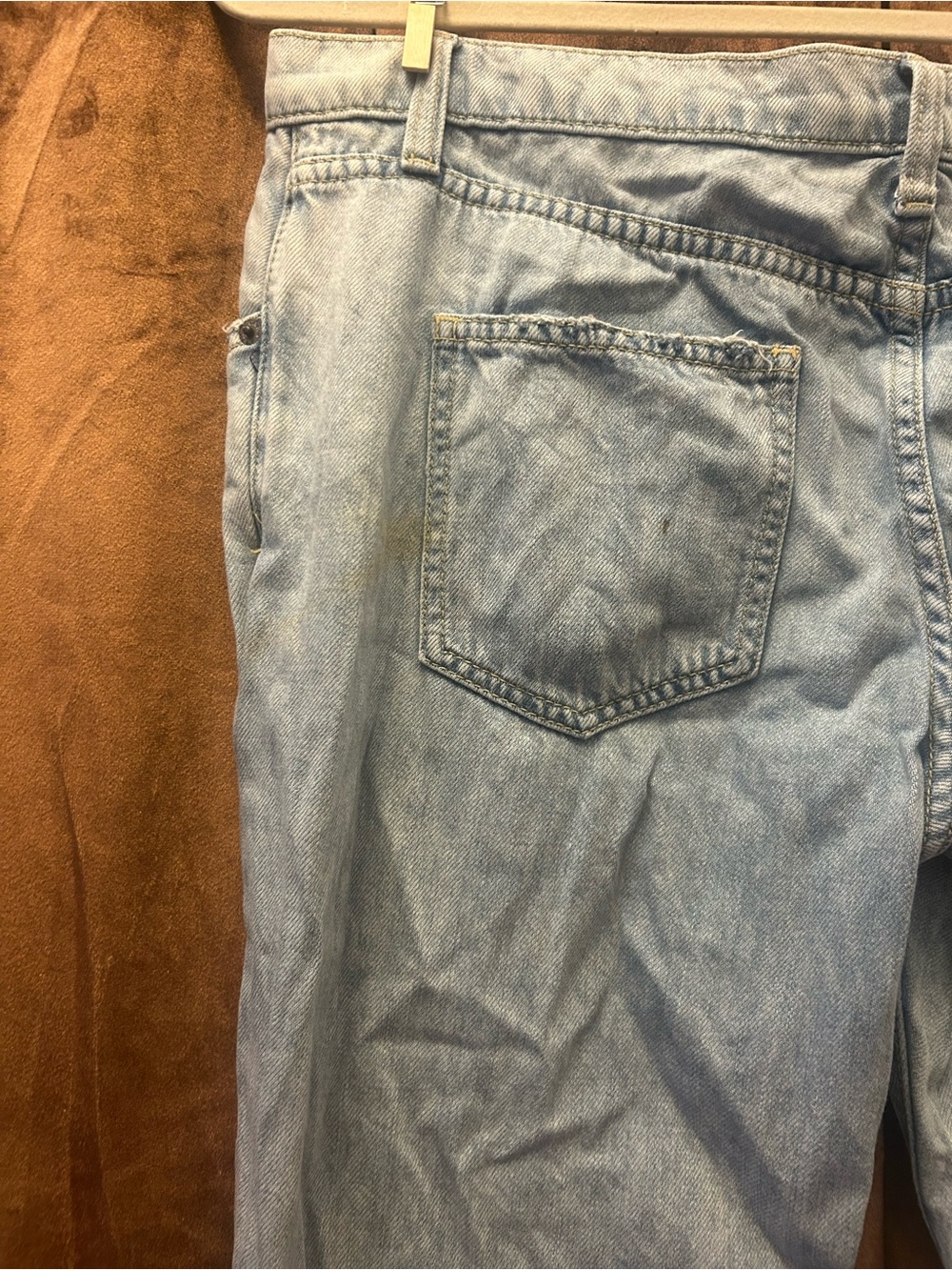 Carmar Light Wash Distressed Ripped Jeans - Picture 4 of 6